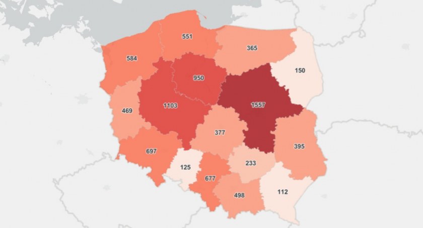 Niedzielny raport epidemiczny 