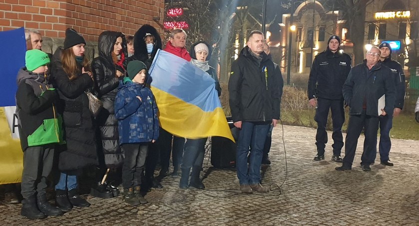 Nie dla wojny – protesty w Suchej Beskidzkiej i Jordanowie 