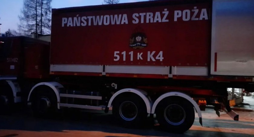 Pierwszy duży transport pomocy humanitarnej opuścił powiat