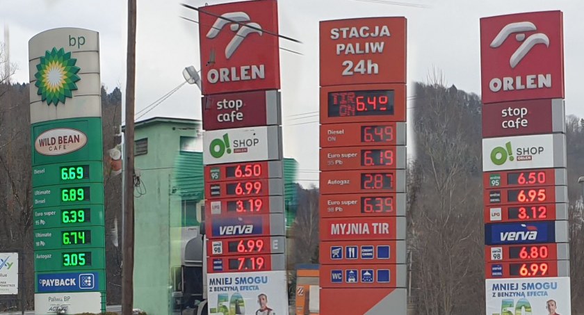 Wskutek wojny złoty szoruje po dnie, a na stacjach paliw ceny szybują 
