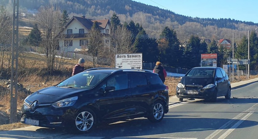 Chwila nieostrożności przyczyną kolizji 