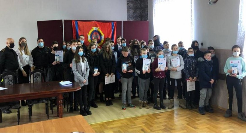 Stryszawa: Wyłoniono dzieci, które najlepiej wiedzą jak zapobiegać pożarom 