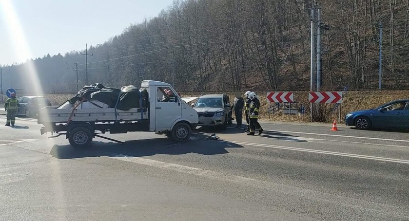 Zembrzyce: Która to już kolizja w tym miejscu 