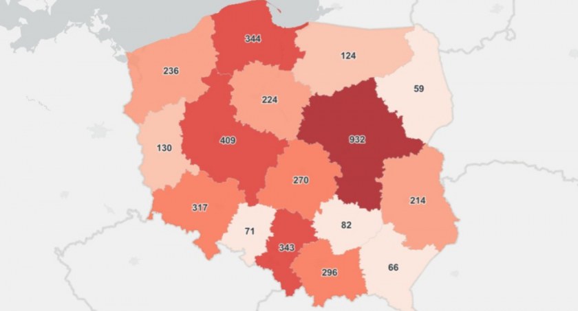 Poniedziałkowy raport epidemiczny