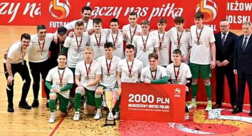 Łukasz Szczurek z czwartym złotym medalem mistrzostw Polski w futsalu