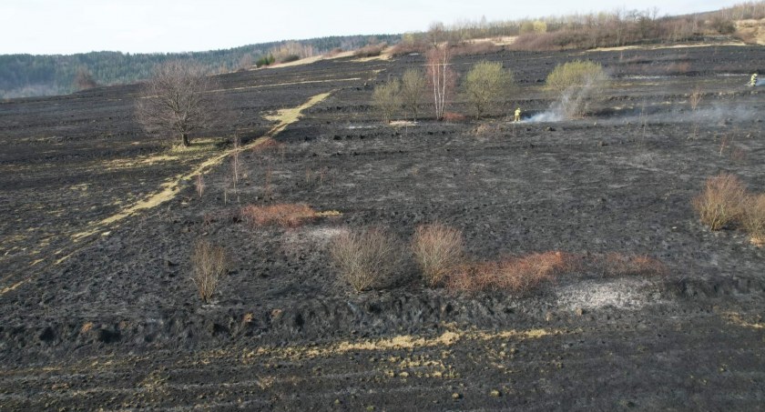 Wyjazd za wyjazdem, trawy płonęły niemal cały dzień. Najgorsze było wczesne popołudnie