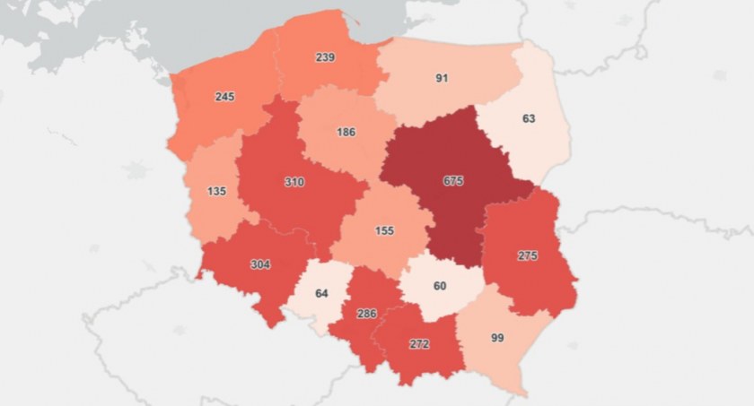 Niedzielny raport epidemiczny 