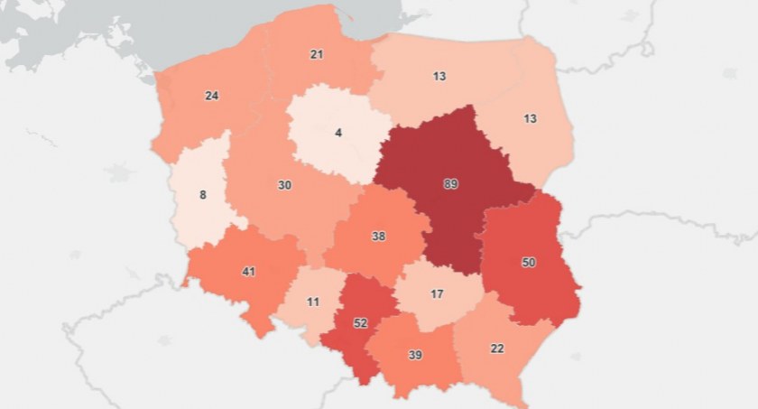 Mniej niż pół tysiąca zakażonych. Nikt nie umarł 