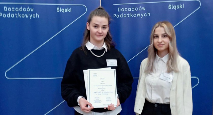 Sukces uczennicy suskiego Witosa w XII Ogólnopolskim Konkursie Wiedzy o Podatkach
