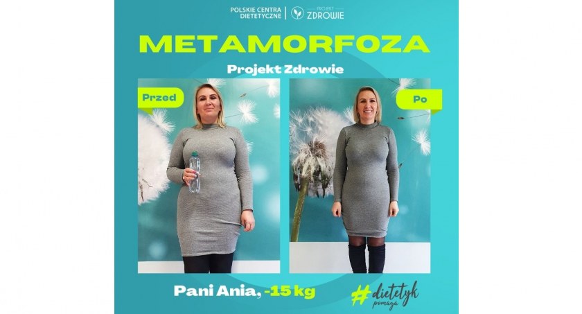 Niesamowita metamorfoza w gabinecie Projekt Zdrowie - Pani Ania schudła 15 kg!