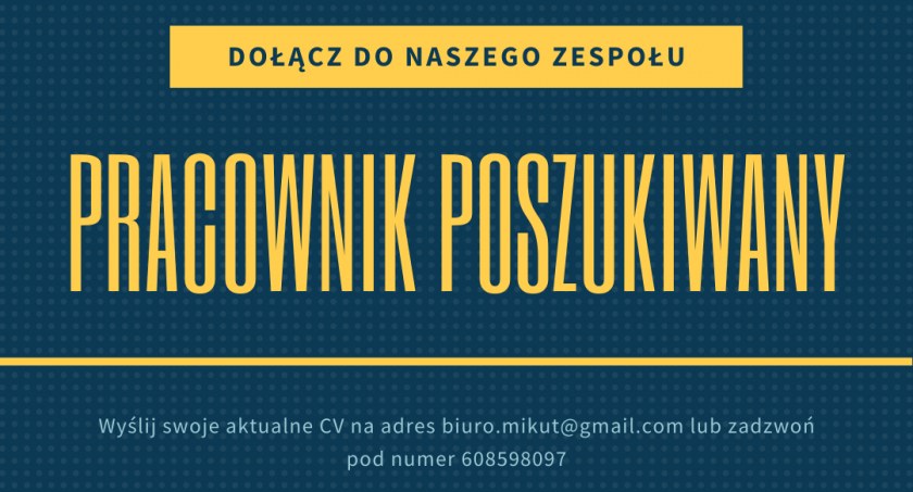 Oferta pracy: Operator Maszyn