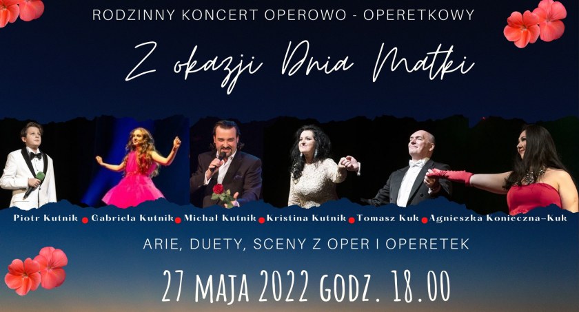 Koncert Operetkowo - Operowy z okazji Dnia Matki