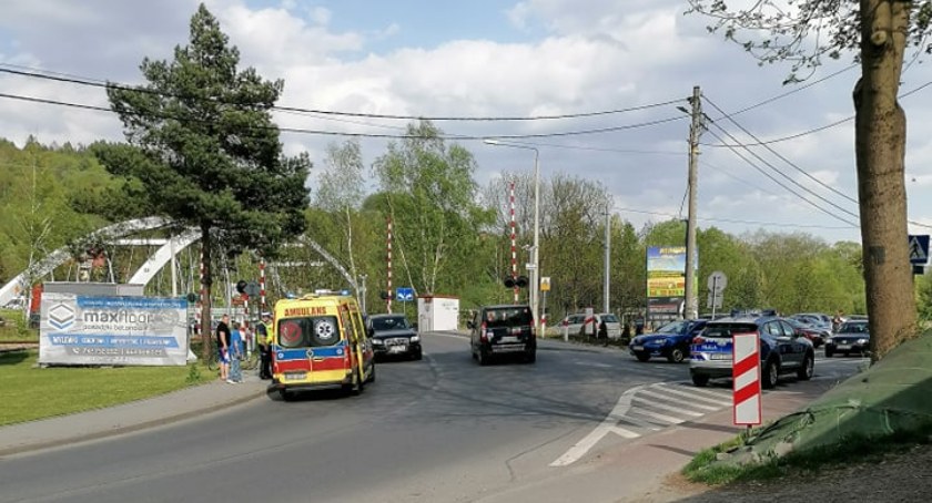 Sucha Beskidzka: Skodą w rowerzystę 