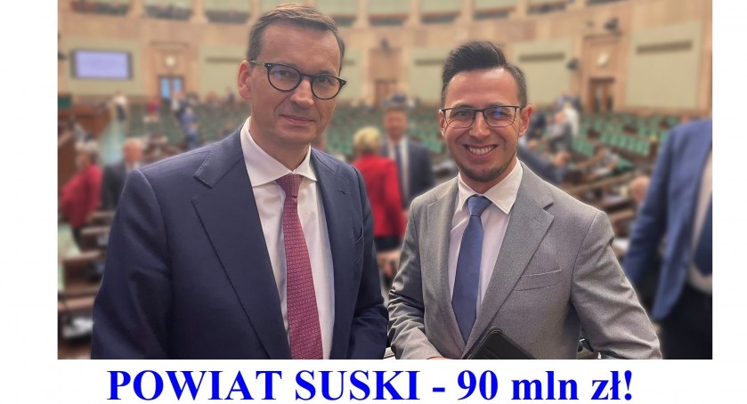 Kolejne rozdanie środków z Polskiego Ładu! Blisko 90 mln zł dla powiatu suskiego! 