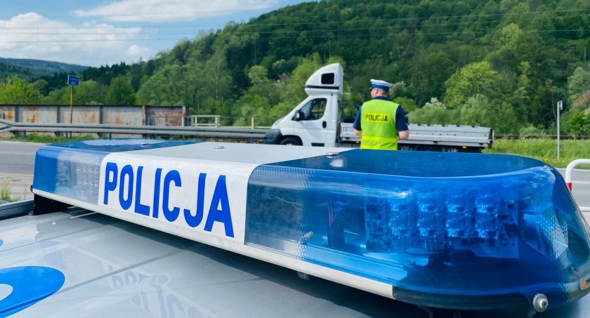 Nie zdołał uciec policjantom, choć bardzo tego chciał 