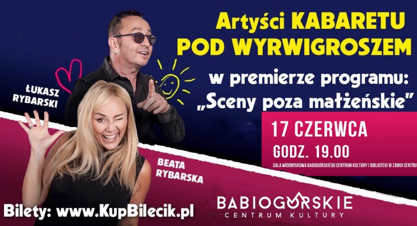 Artyści z Kabaretu pod Wyrwigroszem wystąpią w Zawoi