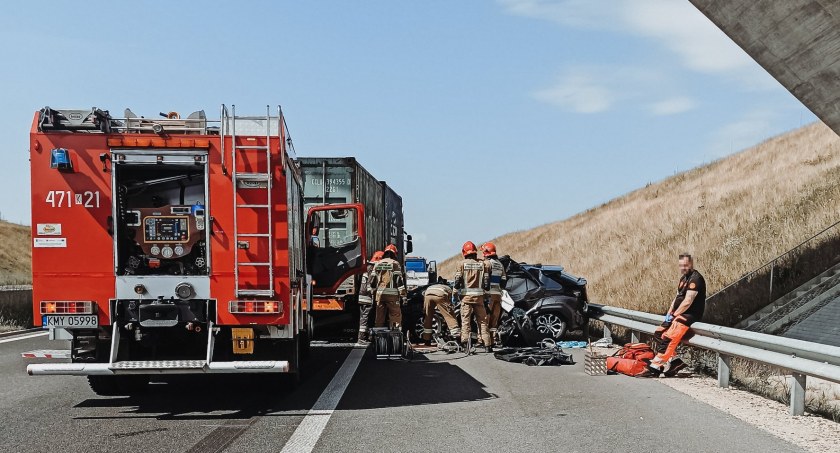 Naprawa/Krzeczów: Potworny wypadek na zakopiance 