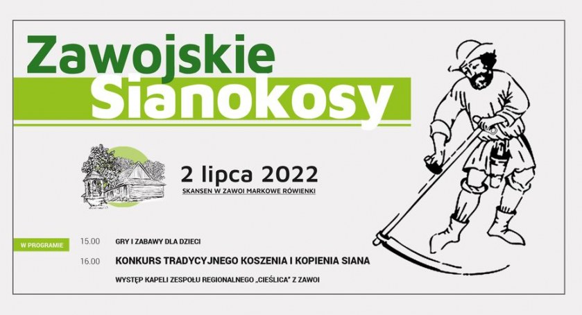 Sianokosy - konkurs tradycyjnego koszenia w Zawoi