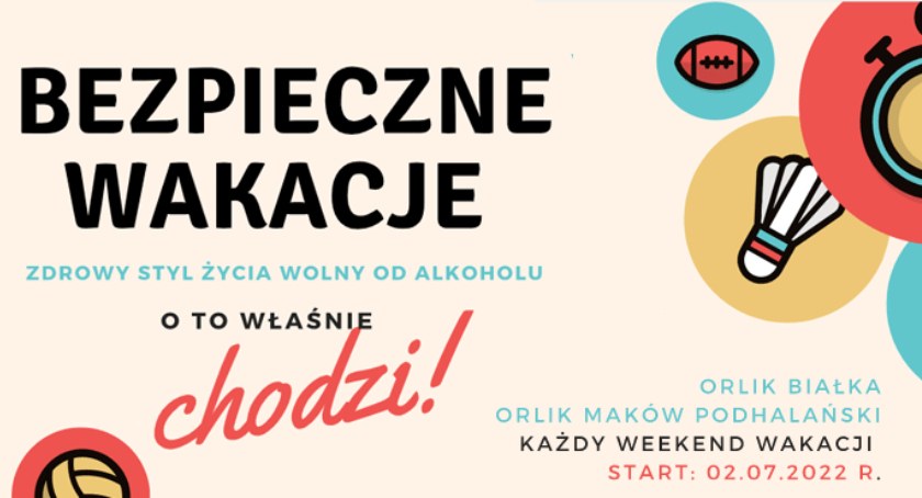 Wakacje na sportowo i bez alkoholu 