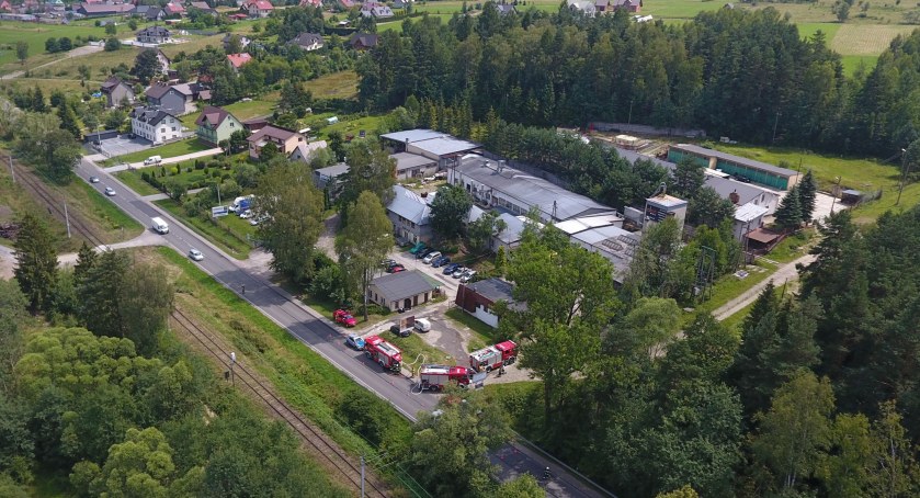 Pożar w Stryszawie. Jedna osoba poszkodowana