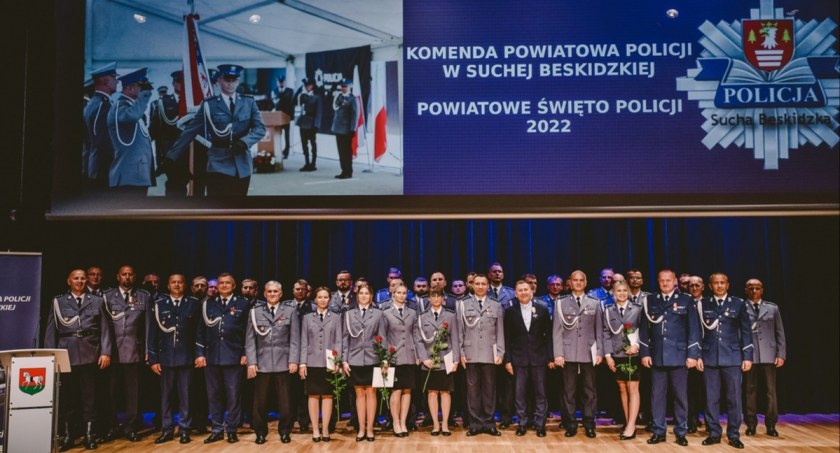 Święto Policji w Suchej Beskidzkiej 