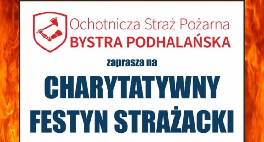 Bystra Podhalańska: Strażacy zapraszają do charytatywnej zabawy 