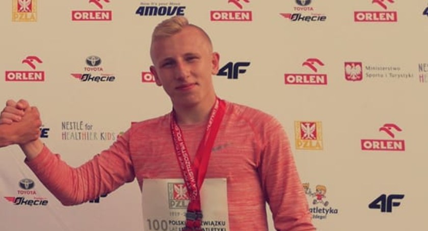 Jakub Pietrusa wystąpił z orzełkiem na piersi w międzypaństwowym meczu