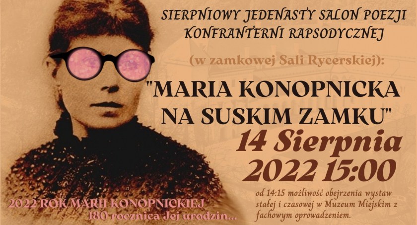 Jedenasty Salon Poezji Konfraterni Rapsodycznej na Suskim Zamku 