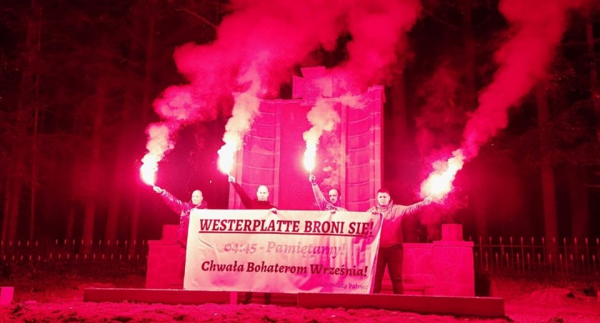 (VIDEO) Małopolscy Patrioci pojawili się o 4:45 w Wysokiej