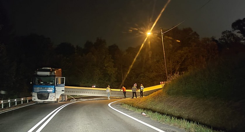 (AKTUALIZACJA) Jordanów: Droga krajowa 28 będzie przez wiele godzin nieprzejezdna! 