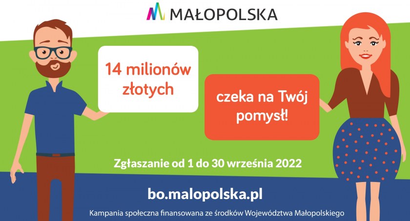 Budżet Obywatelski Województwa Małopolskiego na nowych zasadach 