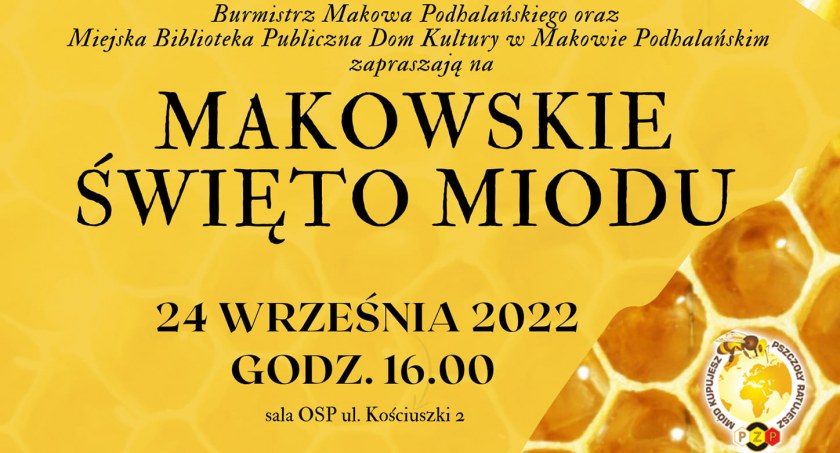 Już w sobotę Święto Miodu w Makowie Podhalańskim. Co przygotowano?