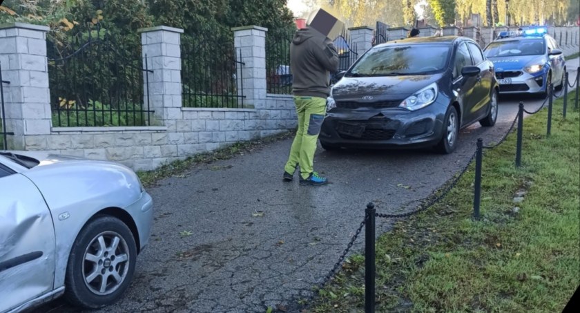 Sucha Beskidzka: Kolizja przy cmentarzu 