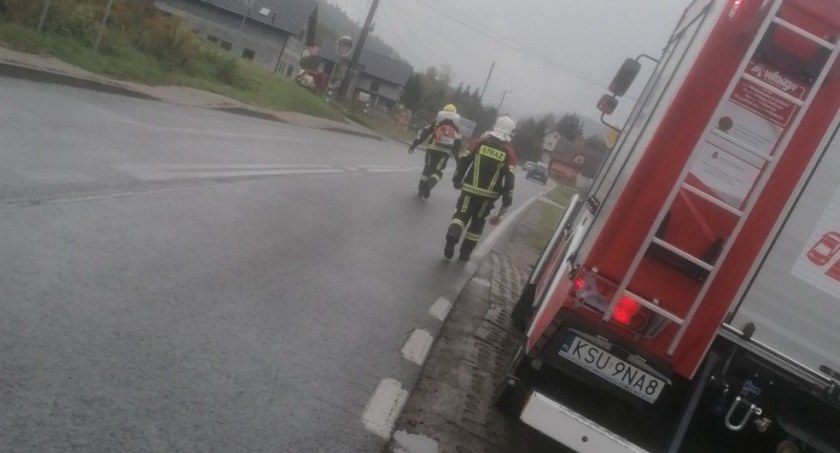 Wielka plama. Kierowcy uważajcie 