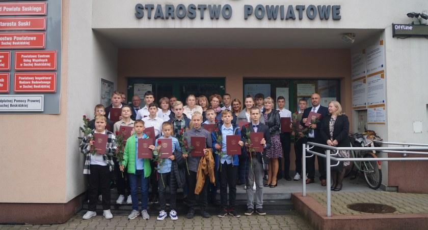 Dwadzieścia jeden nagród dla uczniów za zdobycie sportowego mistrzostwa Małopolski