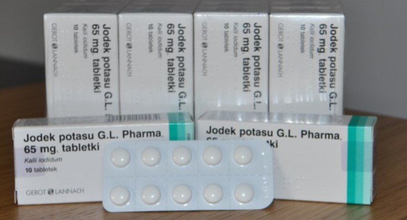Pięć punktów z jodkiem potasu w gminie Jordanów 