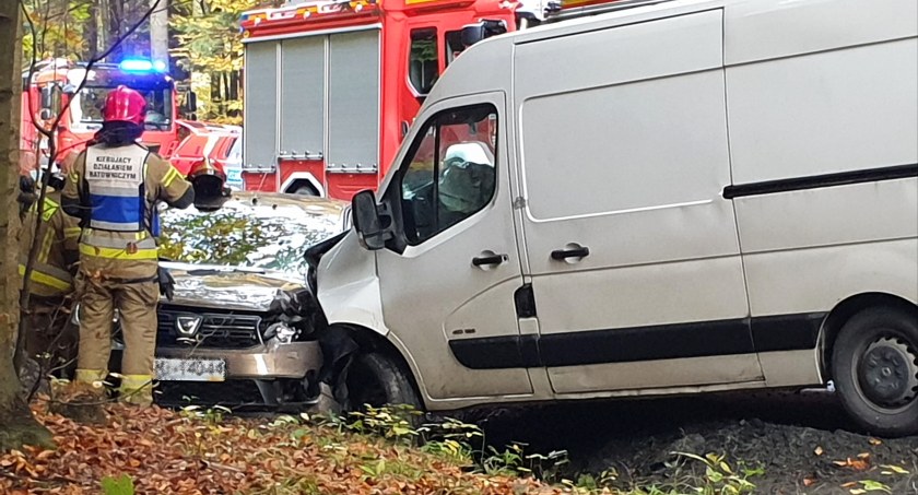 Stryszawa: Wypadek na drodze powiatowej