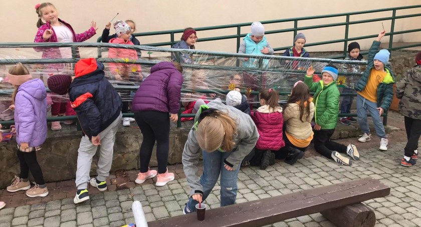 Kółko plastyczne w Zespole Szkolno – Przedszkolnym w Krzeszowie
