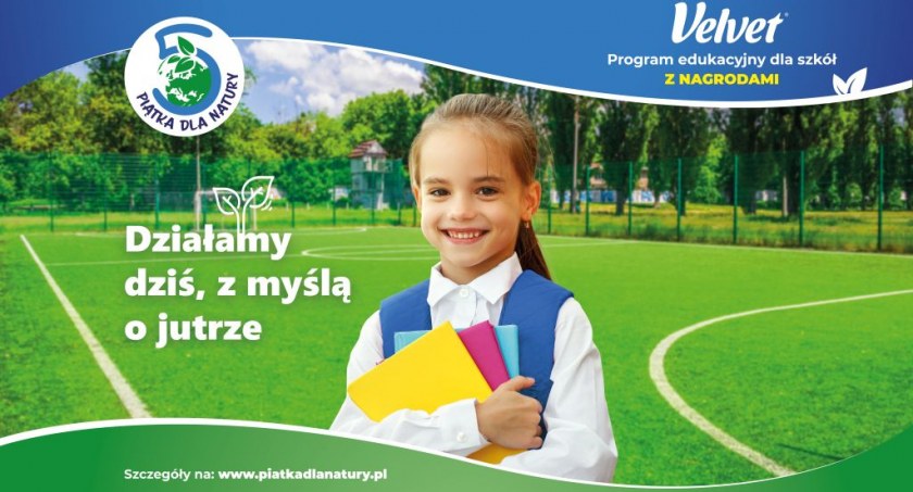 Rusza II. ogólnopolska edycja programu edukacyjnego „Velvet. Piątka dla Natury” z ciekawymi eko lekcjami i konkursem z atrakcyjnymi nagrodami