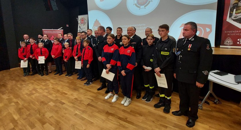 Zbiórka strażackiej młodzieży w Zawoi. Okazja była ku temu spora