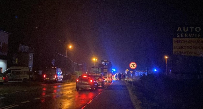 Budzów: Wieczorne potrącenie