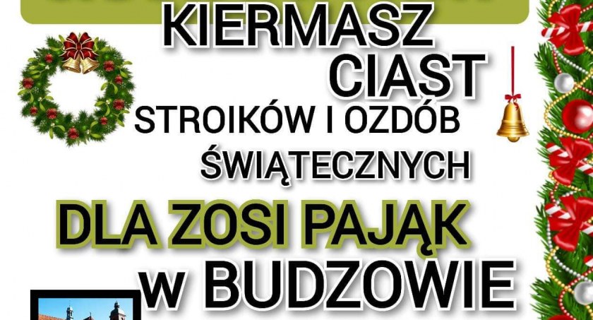 Upiecz ciasto albo je kup podczas kiermaszu dla Zosi Pająk