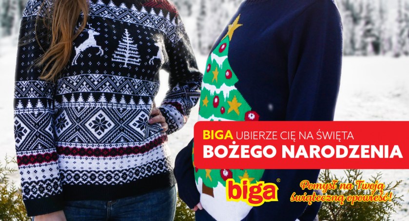 Biga ubierze Cię na święta Bożego Narodzenia!
