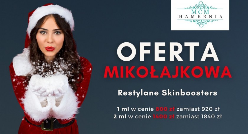 Już jutro Dzień Św. Mikołaja – a Ty masz już prezent? A może VOUCHER PODARUNKOWY do MCM HAMERNIA?