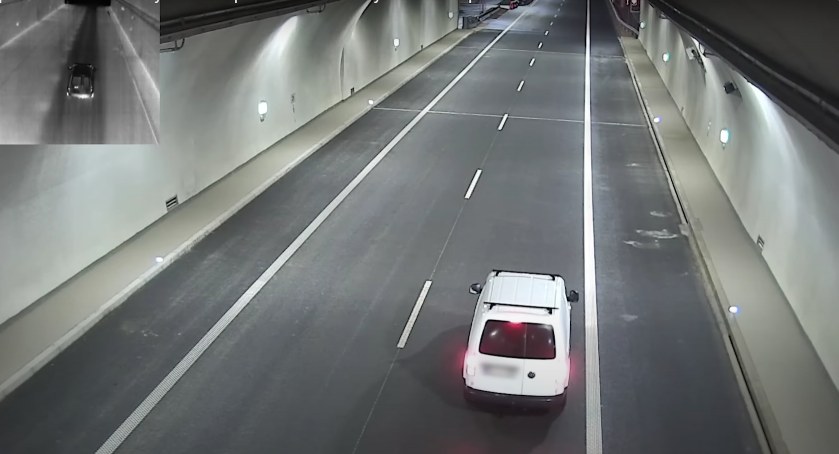 Tunel w Naprawie zbiera mandatowe żniwo