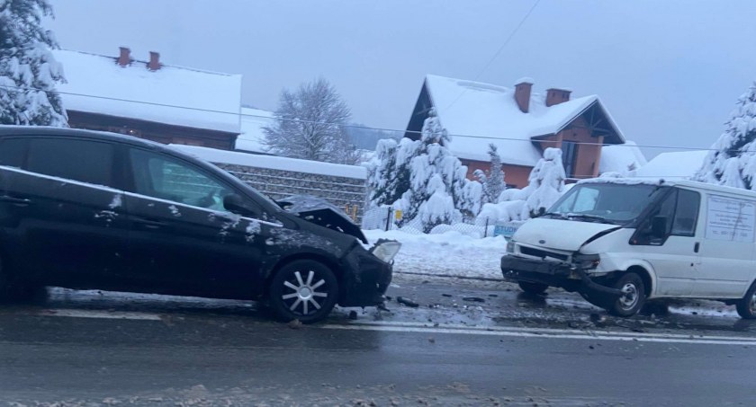 Budzów: Trzy auta rozbite
