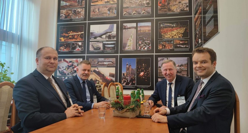 Burmistrz i wójt Jordanowa spotkali się z parlamentarzystami  