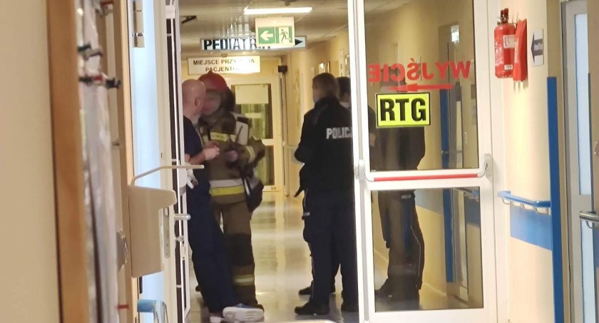 Alarm bombowy w suskim szpitalu