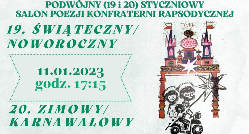 Podwójny salon poezji już za kilka dni 