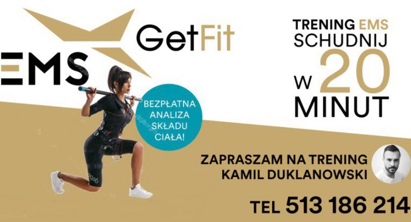 Trening EMS GET FIT to maksymalne rezultaty w minimalnym czasie!